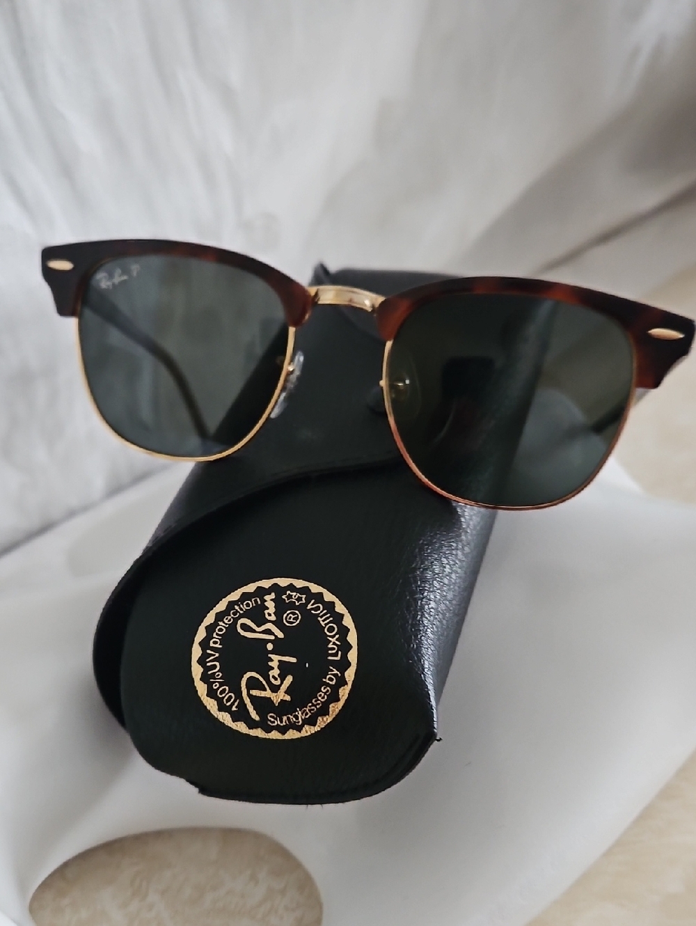 Ray-Ban P Clubmaster Polarized Sunglasses. - Picture 2 of 15